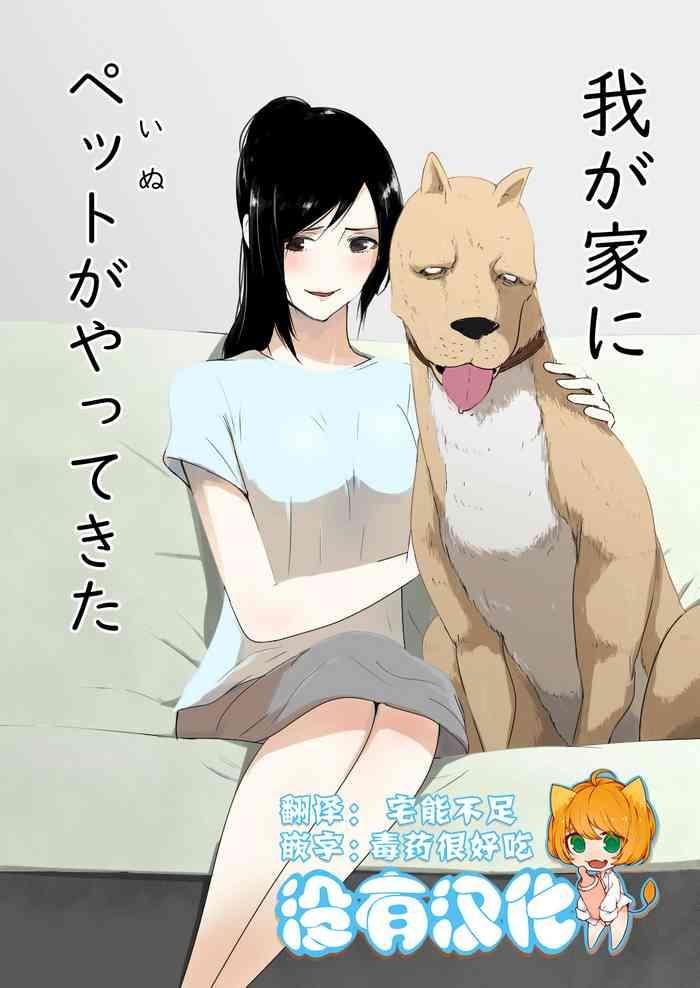 wagaya ni inu ga yattekita cover